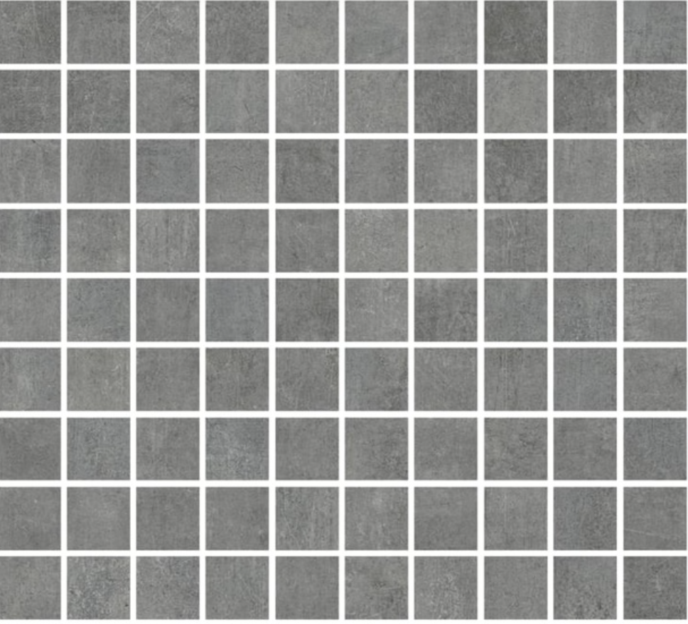 GRAPHIS CENERE 2,5X2,5 30X30 MosMOSAICO SU FOGLIO