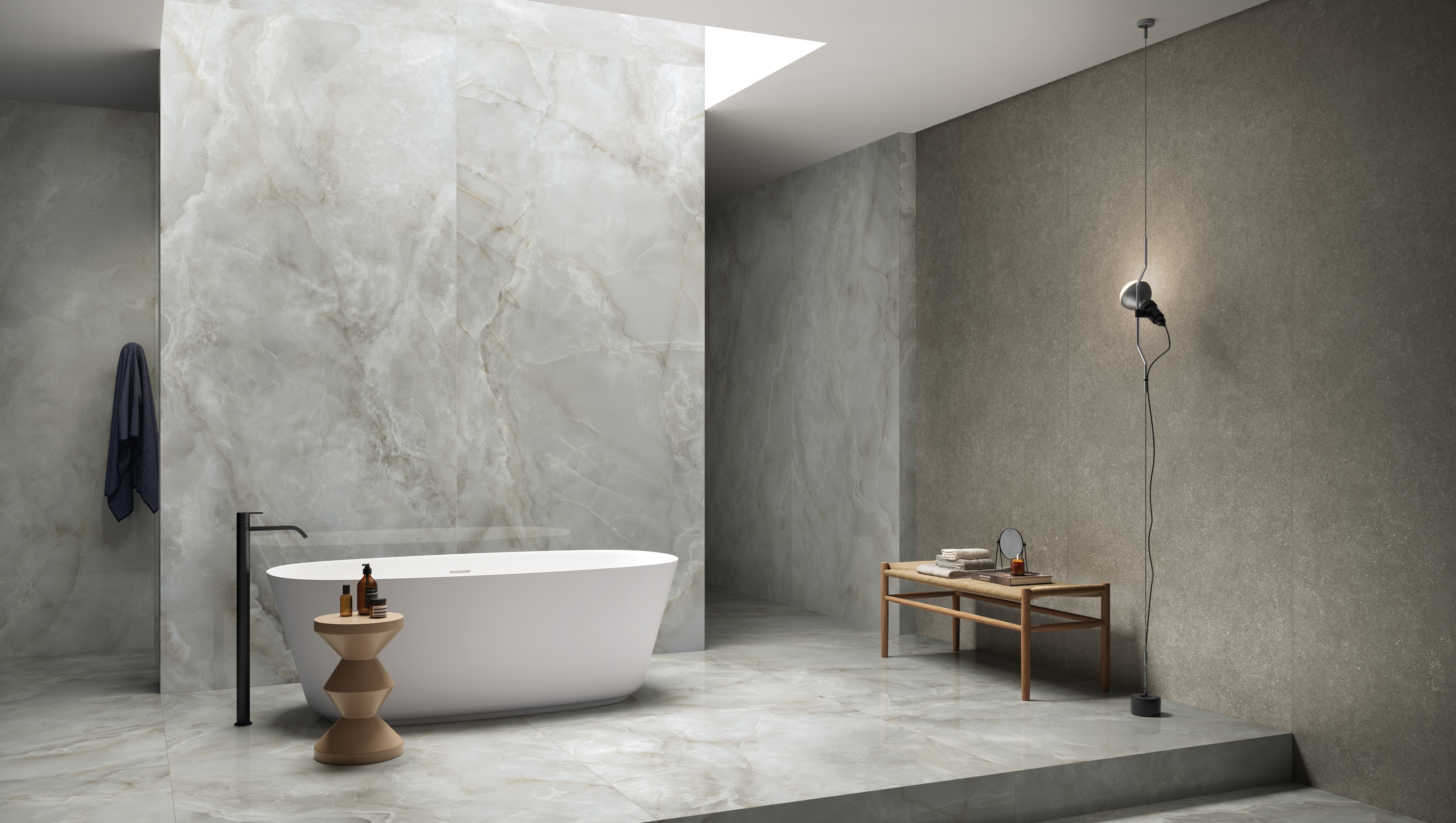 Ванная в минимализме с  Piemme Ceramiche