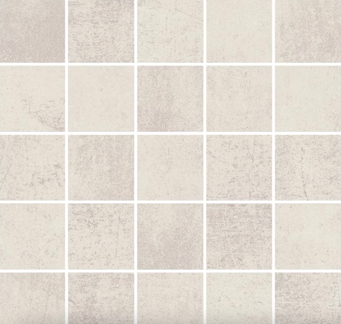 GRAPHIS BIANCO 4,7X4,7 30X30 MosMOSAICO SU RETE