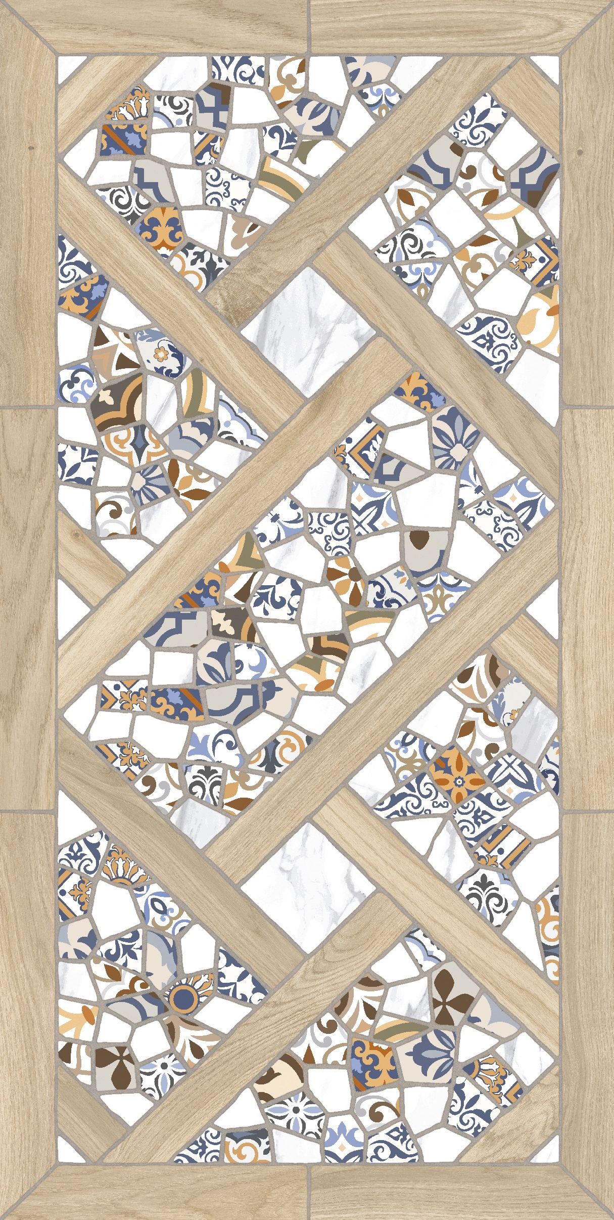 JANO TRENCADIS BLANCO  60x120