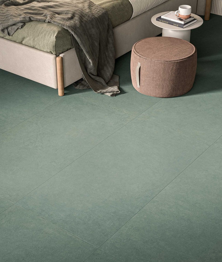 Спальня с керамогранитом  Piemme Ceramiche Homey Sage