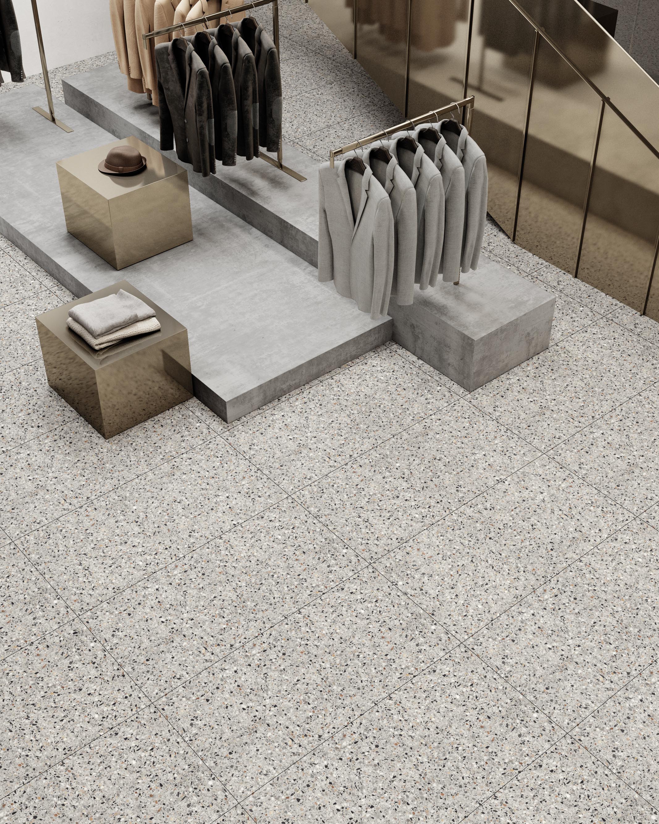 Бутик в духе contemporary luxury от Piemme Ceramiche