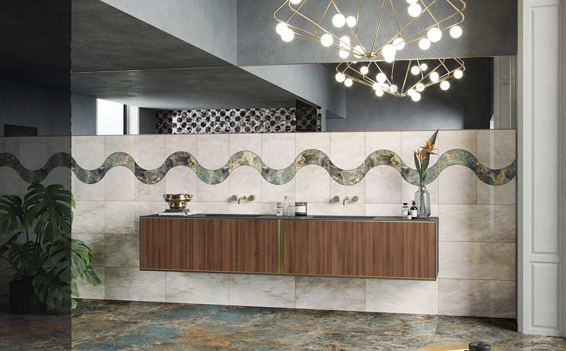 Ванная в стиле modern baroque от Piemme Ceramiche