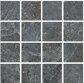 DARK DOLOMITE 2,5X2,5 30X30 MosMOSAICO SU RETE