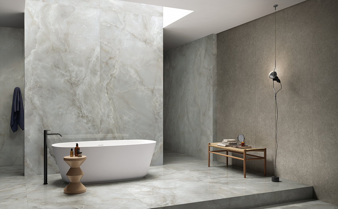 Ванная в минимализме с  Piemme Ceramiche