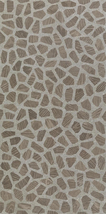 PEWTER SMOKE FACET NAT/RET 30X60 
