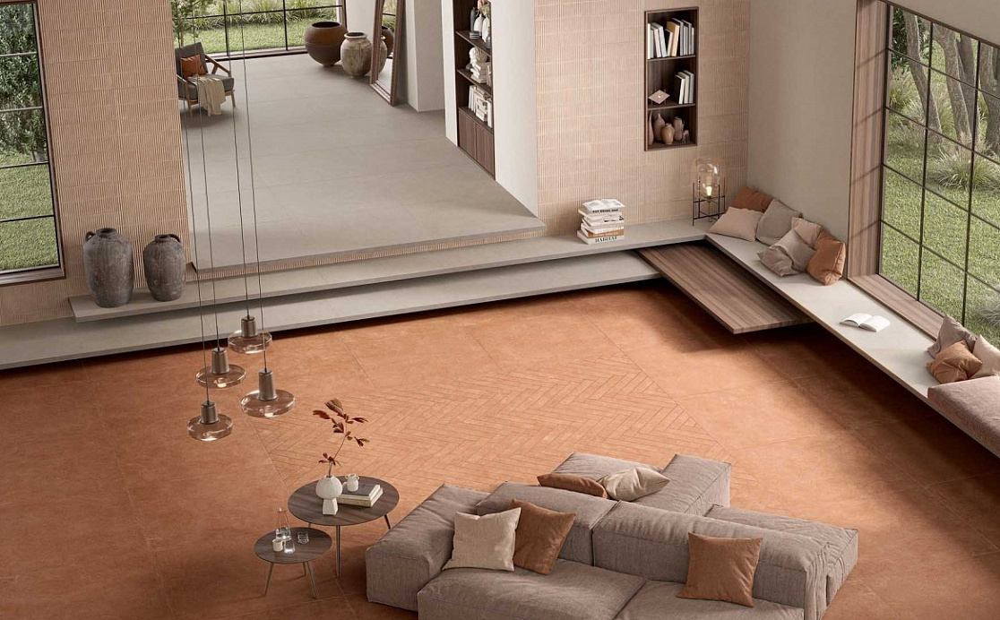 Гостиная в отделке от Piemme Ceramiche
