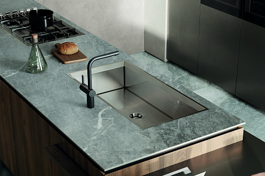 Кухня в стиле modern industrial minimalism от Flaviker