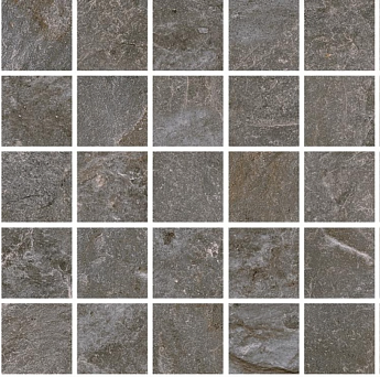 GREY DOLOMITE 2,5X2,5 30X30 MosMOSAICO SU RETE