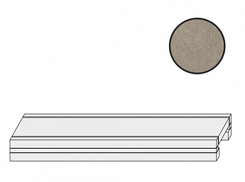 GRIGLIA SCOLO URBAN TERRA GRIP/R 18X60
