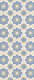 HOMEY FLOWER CHALK NAT/RET 60X120